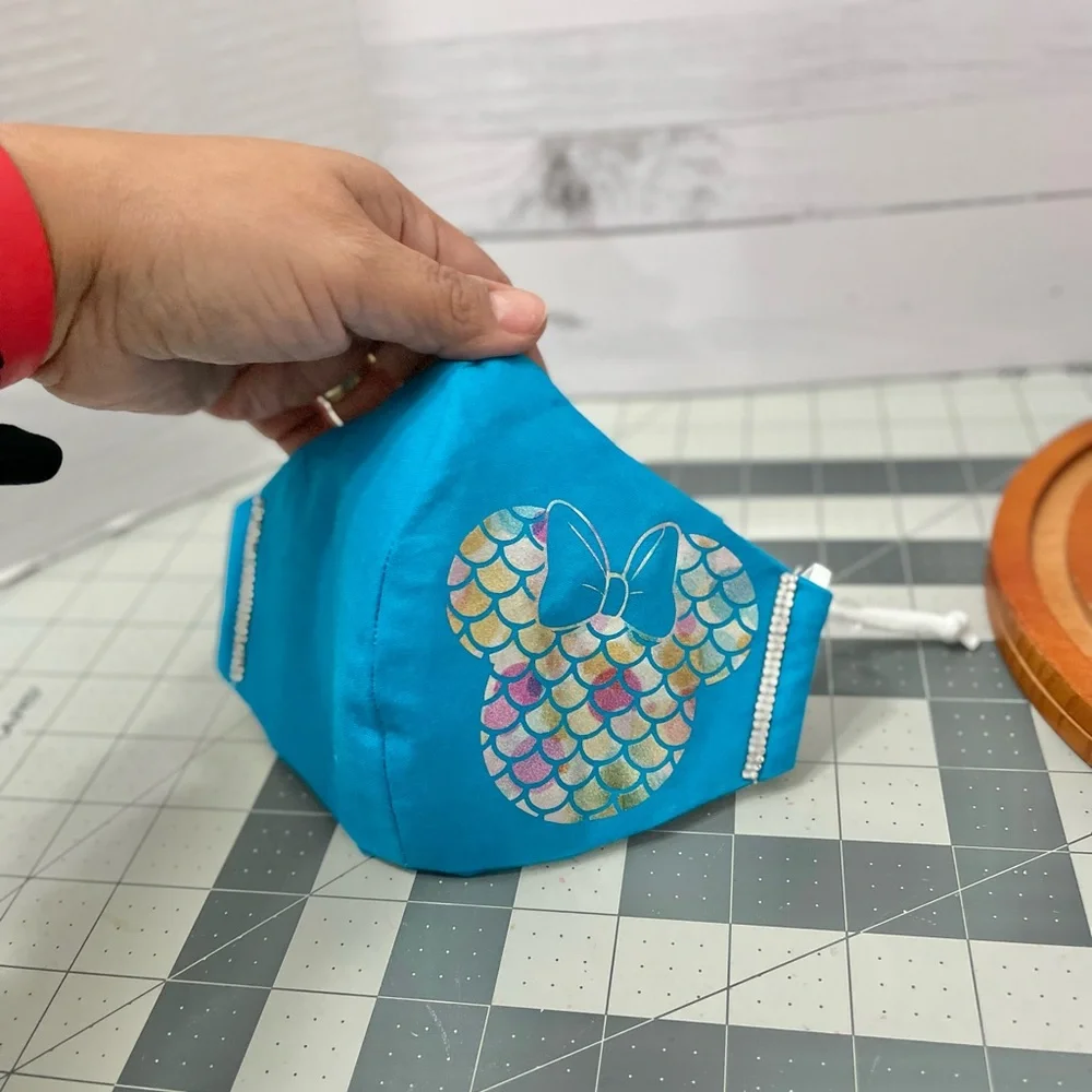 Disney Mickey mouse mermaid face mask